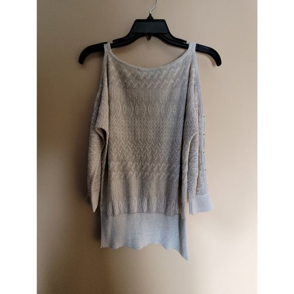 WHBM Cold Shoulder Sweater - Picture 4 of 7